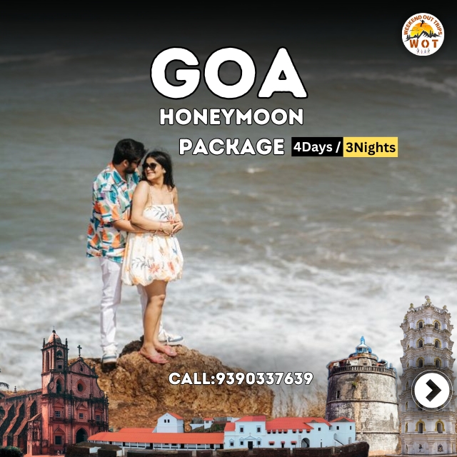 Goa Honeymoon Package 4 Days/3 Nights