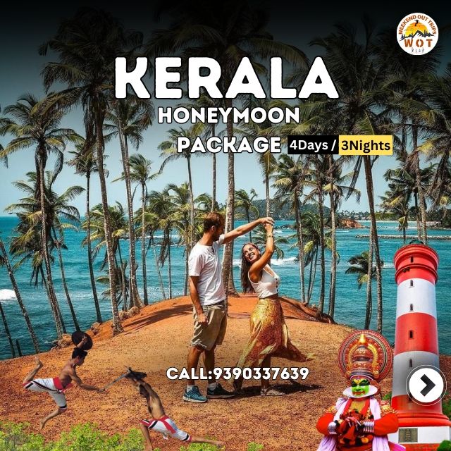 Kerala Honeymoon Package 4 Days/3 Nights