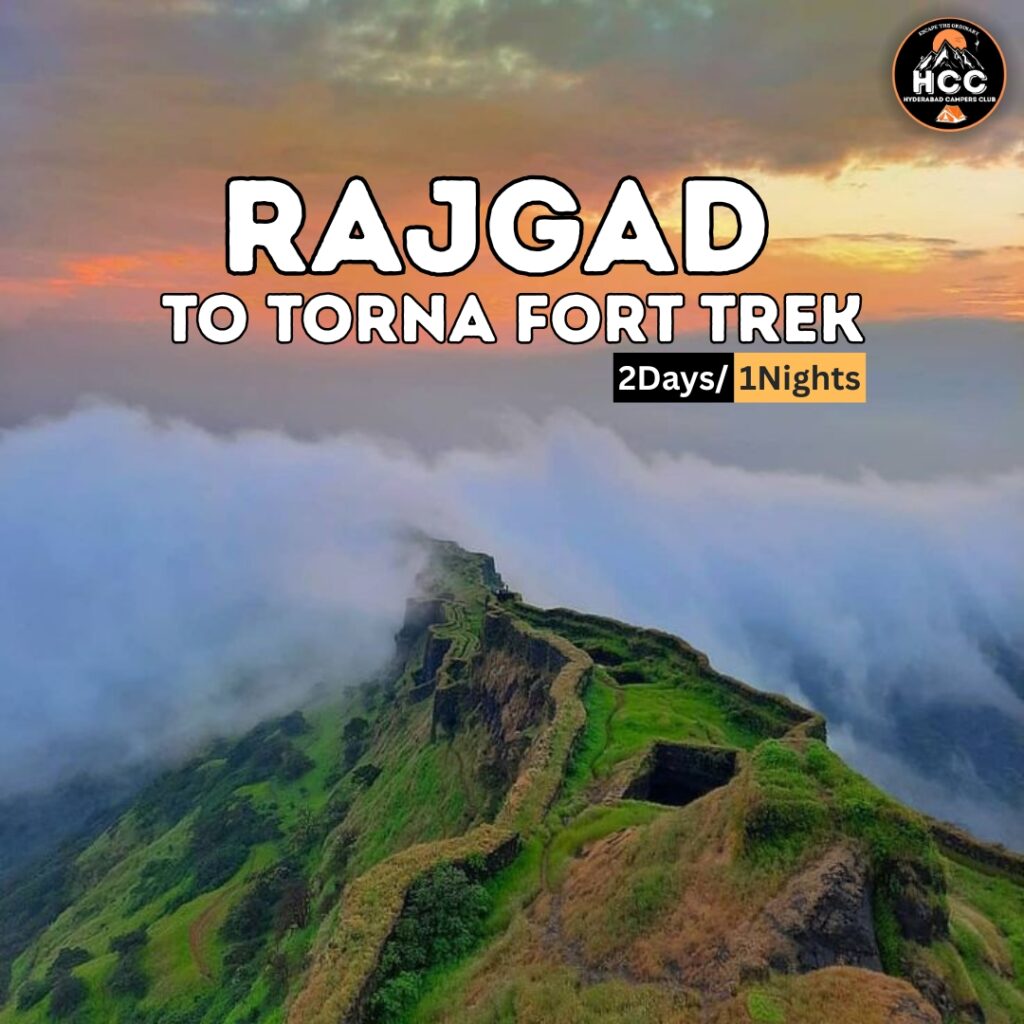 Rajgad to Torna fort trek 2 Days / 1 Night