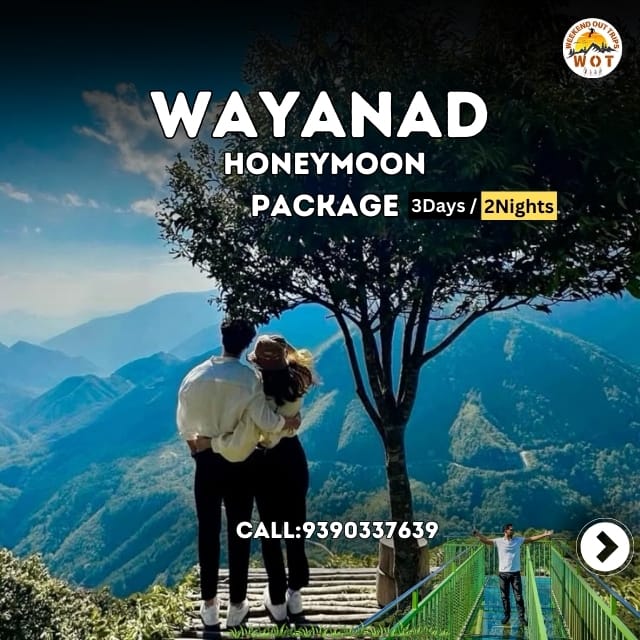 Wayanad Honeymoon Package 3 Days/2 Nights
